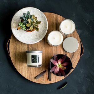 New LIT & CO CANDLES-APPLE CRISP